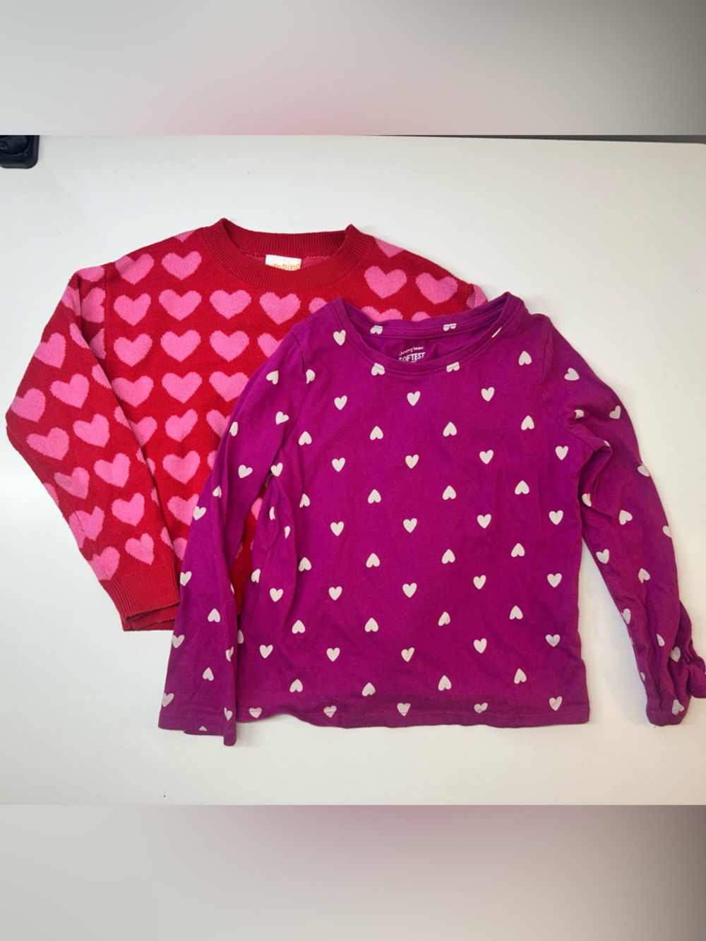 Jumping Beans heart long sleeve